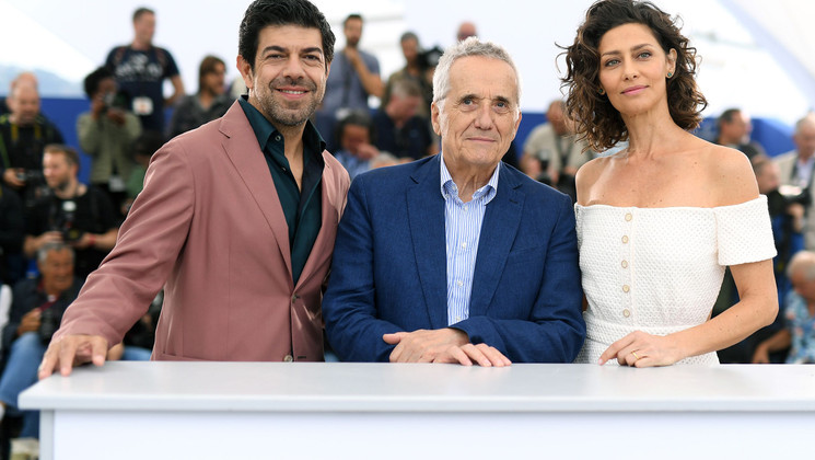 Pierfrancesco Favino, Marco Bellocchio, Maria Fernanda Cândido - Il Traditore ( The Traitor ) © Pascal Le Segretain  / Getty Images