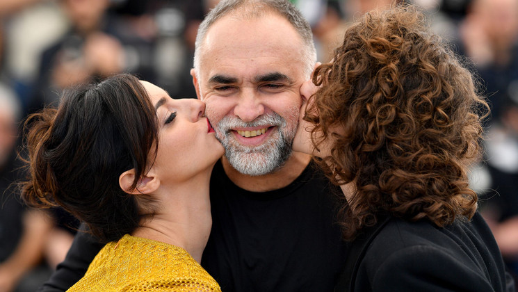 Julia Stockler, Karim Aïnouz, Carol Duarte - A Vida Invisível ( The Invisible Life ) © Pascal Le Segretain / Getty Images