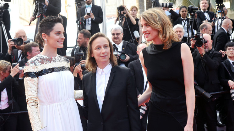Noemie Merlant, Celine Sciamma, Adele Haenel - Portrait of a Lady on Fire © Foc Kan/FilmMagic
