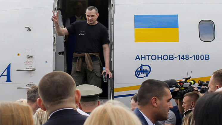 Oleg Sentsov © Anatolii STEPANOV / AFP