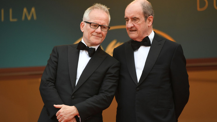 Pierre Lescure et Thierry Frémaux © AFP