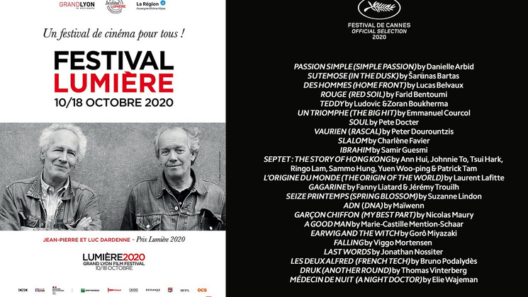 Cannes 2020 au Festival Lumière de Lyon © Lumière 2020