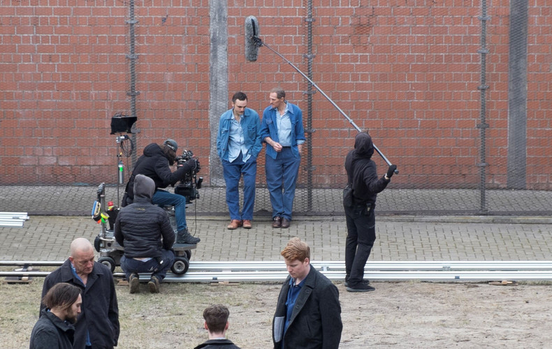 Photo on location for the film  GROSSE FREIHEIT (GREAT FREEDOM) by Sebastian MEISE