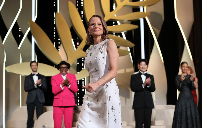 Jodie Foster - Palme d'or d'honneur - Cérémonie d'Ouverture