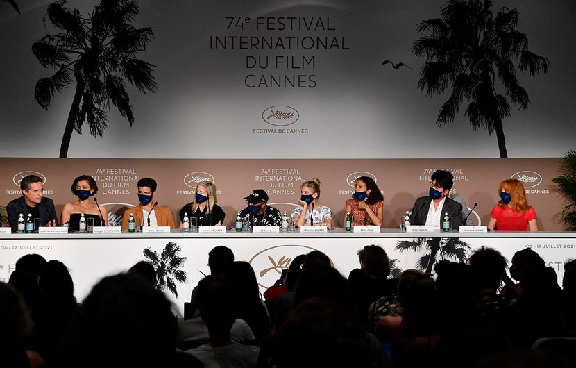 Conférence de presse - Membres du Jury Longs Métrages © John MACDOUGALL / AFP