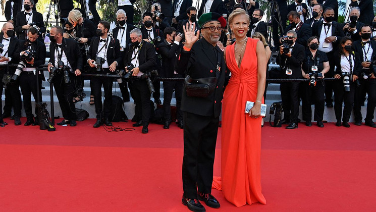 Spike Lee and his wife Tonya Lewis Lee - President of the Feature Films Jury © John Macdougall / AFP