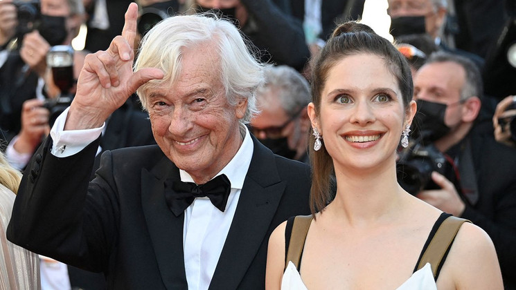 Paul Verhoeven et Daphne Patakia - Benedetta © John Macdougall / AFP