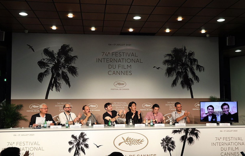Team of the movie Onoda © Aurélien Vélia / FDC