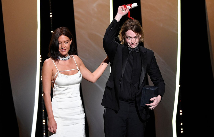 Adèle Exarchopoulos et Caleb Landry Jones - Nitram, Prix d’interprétation masculine © Christophe Simon / AFP