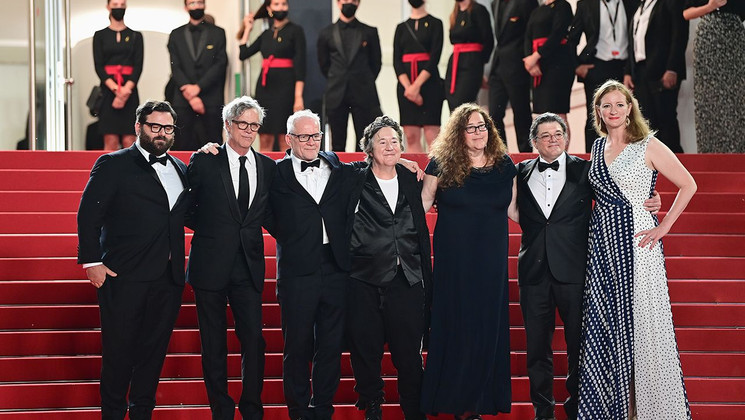 Adam Kurnitz, Todd Haynes, Thierry Frémaux, Christine Vachon, Julie Goldman, Christopher Clements and Carolyn Hepburn - The Velvet Underground © Daniele Venturelli / Getty Images