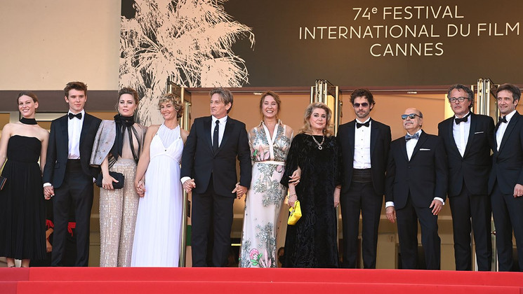 Équipe du film De son vivant © Pascal Le Segretain / Getty Images