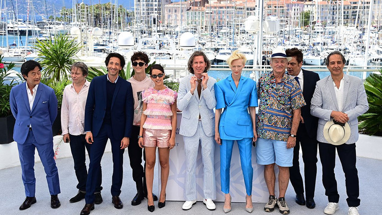 Team of the movie The French Dispatch © Daniele Venturelli / Getty Images