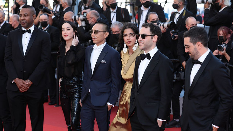 Dominga Stomayor, Anthony Chen, Malik Vitthal, Achichatpong Weerasthakul, Panah Panahi, Solmaz Panahi and Jeff Deutchman - The Eyear of everlasting Storm © Jean-Louis Hupe / FDC