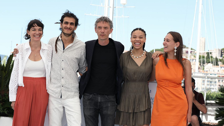 Audrey Ismaël, Etienne Rey, Swann Arlaud, Olenka Ilunga et Capucine Valmary - Zorey - Talents ADAMI © Joachim Tournebize / FDC