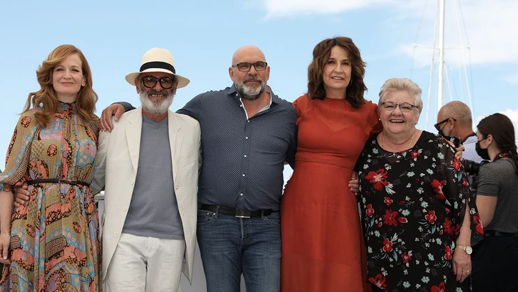 Pascale Desrochers, Roc Lafortune, Sylvain Marcel, Valérie Lemercier et Danielle Fichaud - Aline © Joachim Tournebize / FDC