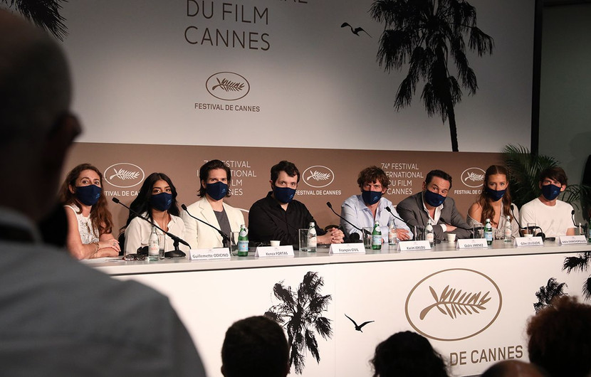 Équipe du film BAC Nord © Joachim Tournebize / FDC