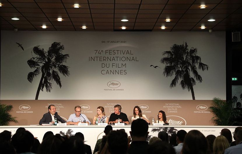 Team of the movie Stillwater © Mathilde Gardel / FDC