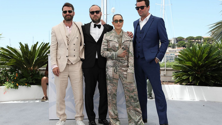 Hilmir Snaer Gudnason, Vladimar Johannsson, Noomir Rapace and Björn Hlynur Haraldsson - Lamb © Valentina Claret / FDC