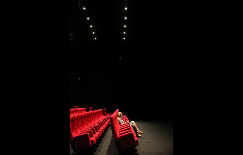 Seule en salle © Mathilde Gardel, Agence ATG
