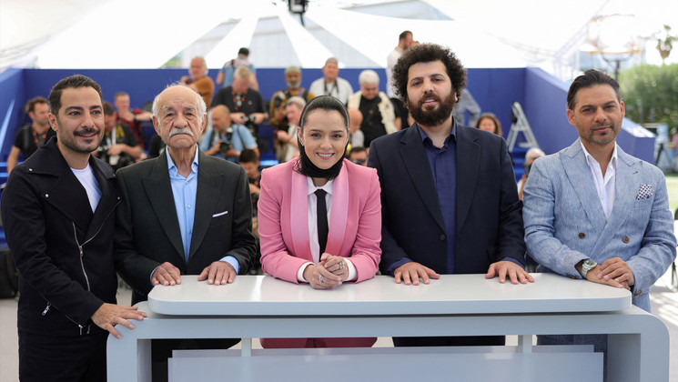 Team of the movie - Leila's Brothers © Valery HACHE / AFP