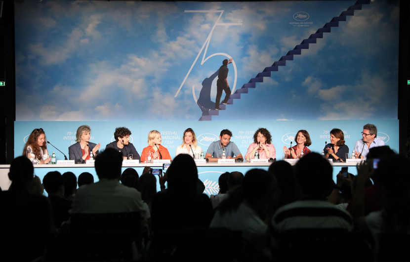 Team of the movie - Les Amandiers (Forever Young) © Amandine Goetz / FDC