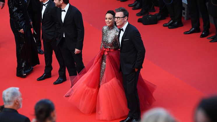 Bérénice Bejo, Michel Hazanavicius - Red carpet entrance of the 75th anniversary party of the Festival de Cannes © Joe Maher / Getty