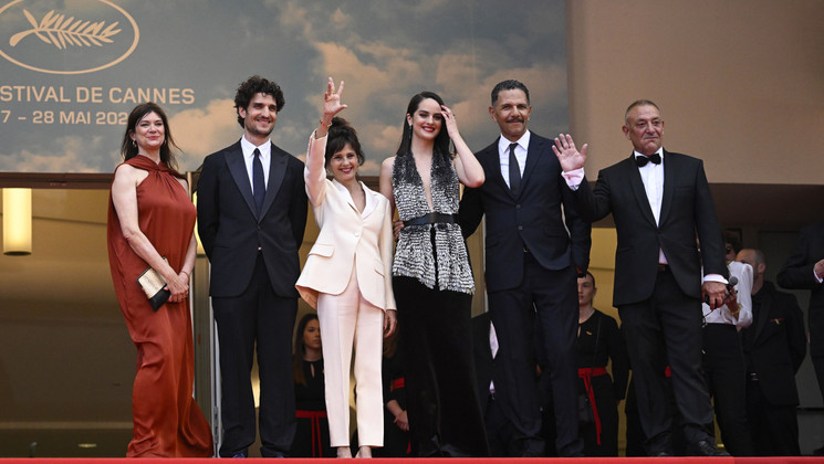 Team of the movie - Red carpet entrance of L'Innocent (The Innocent) © Gareth Cattermole / Getty