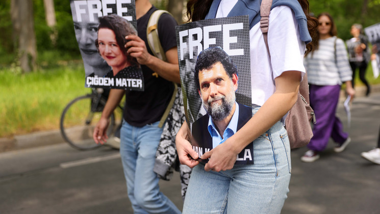 Le mécène-philanthrope turc Osman Kavala condamné à la prison à vie © Omer Messinger / GettyImages