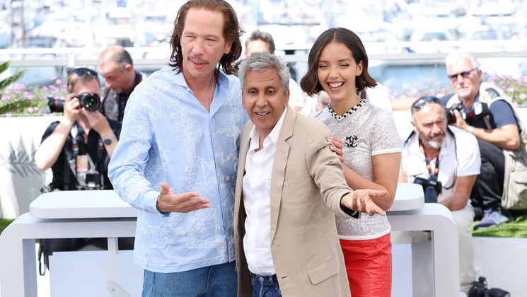 Reda Kateb, Rachid Bouchareb, Lyna Khoudri - Nos Frangins (Our Brothers) © Daniele Venturelli / WireImage