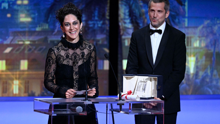 Zar Amir Ebrahimi, Guillaume Canet - Holy Spider (Les nuits de Mashhad), Prix d'interprétation féminine © Gareth Cattermole / GettyImages