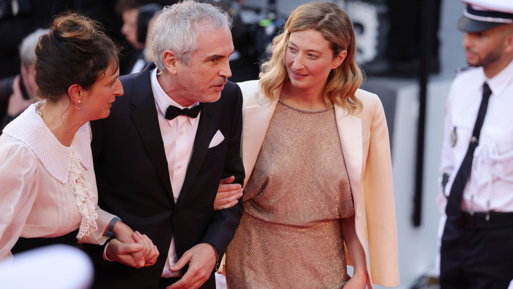 Alice Rohrwarcher, Alfonso Cuarón, Alba Rohrwarcher - Closing Ceremony © John Phillips / Getty Images