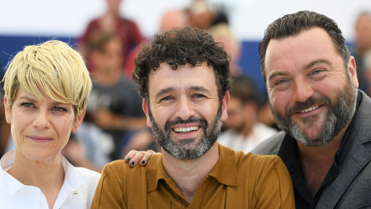 Marina Foïs, Rodrigo Sorogoyen, Denis ménochet - As Bestas © Pascal Le Segretain / Getty