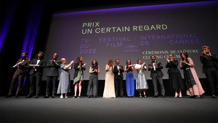 Le Jury et les lauréats Un Certain Regard 2022 © FDC