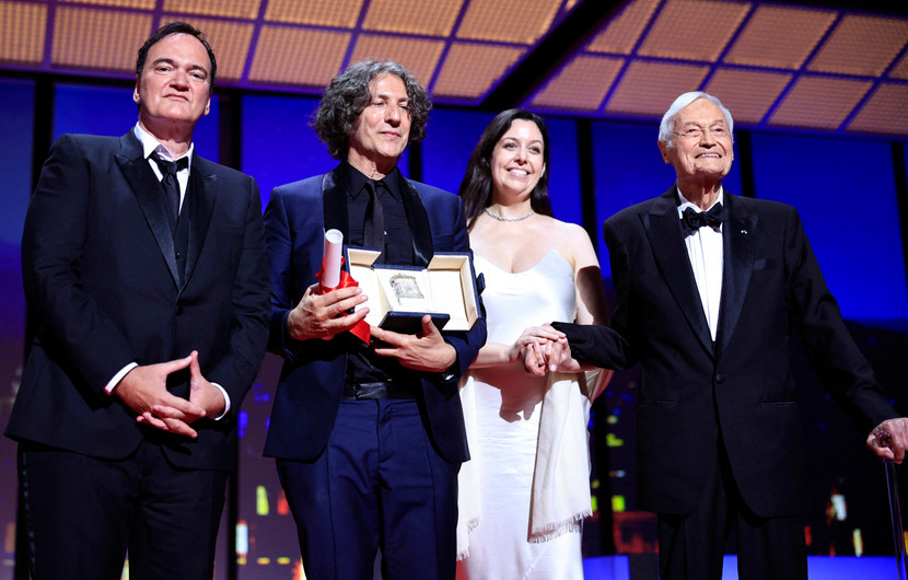 Jonathan Glazer, Quentin Tarantino, Roger Corman - THE ZONE OF INTEREST, Grand Prix © VALERY HACHE / AFP