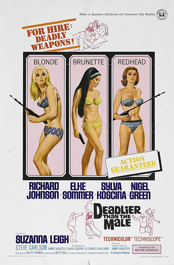 DEADLIER THAN THE MALE © DR