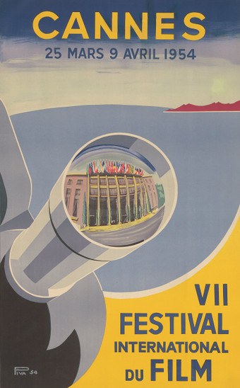 Affiche Officielle 1954 © Piva
