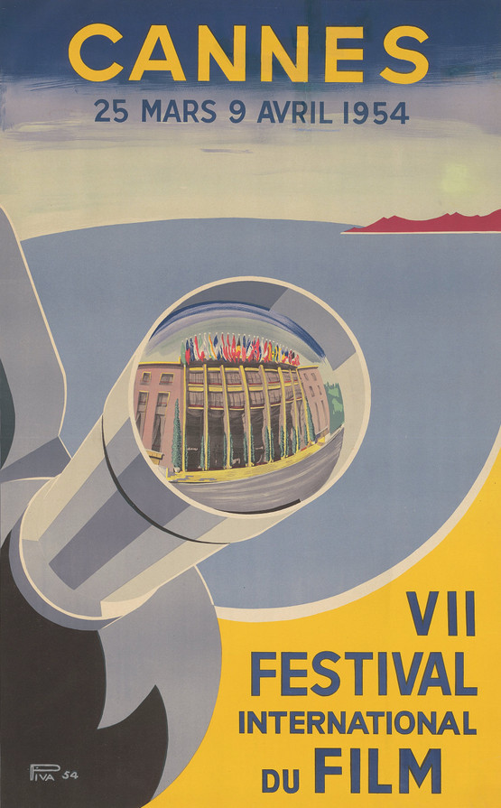 Affiche Officielle 1954 © Piva