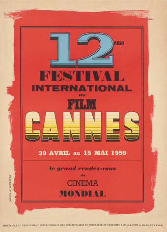 Affiche Officielle 1959 © Jouineau Bourduge