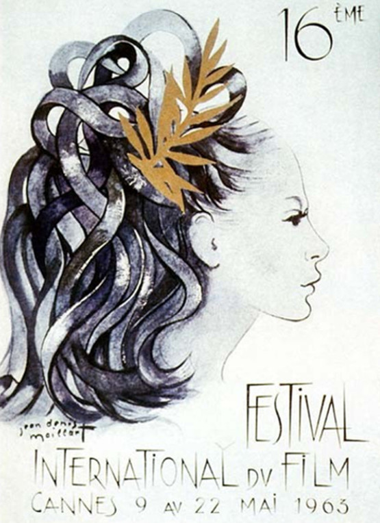 Affiche Officielle 1963 © Jean-Denis Maillart © ADAGP