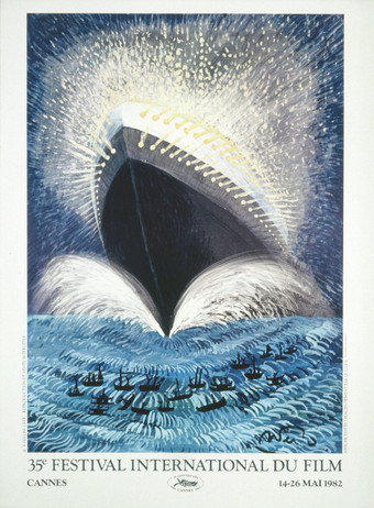 Affiche Officielle 1982 © Federico Fellini © ADAGP