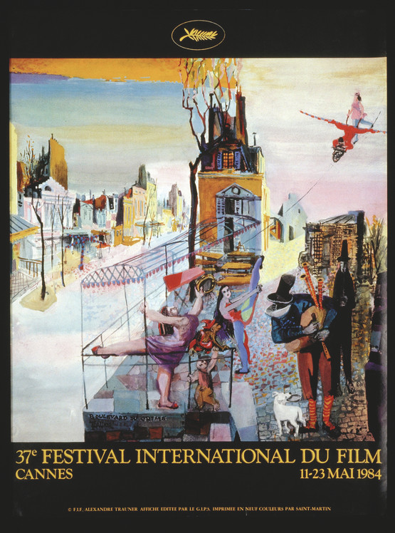 Affiche Officielle 1984 © Alexandre Trauner ©ADAGP