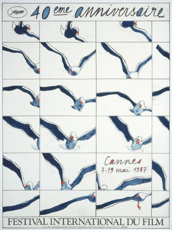Affiche Officielle 1987 © Cueco © ADAGP