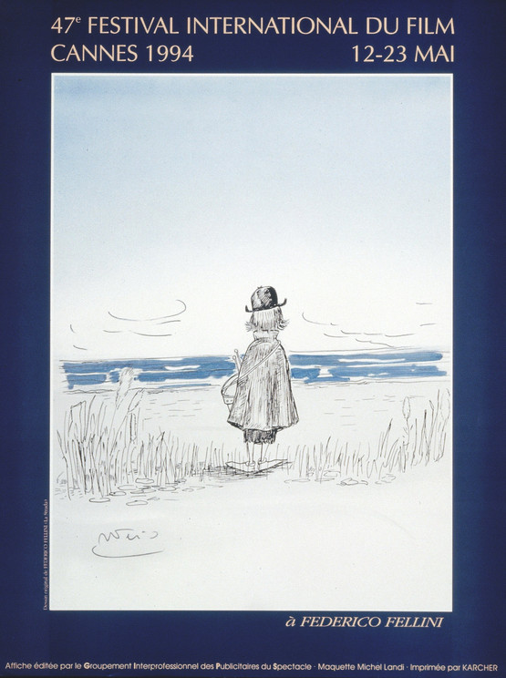 Affiche Officielle 1994 © Federico Fellini - Michel Landi © ADAGP