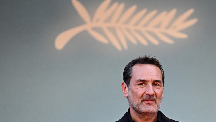 Gilles Lellouche - L'AMOUR OUF Red steps ©  LOIC VENANCE / AFP