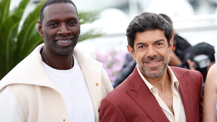 Omar Sy & Pierfrancesco Favino - Jury des Longs métrages - Photocall © Daniele Venturelli  / Getty