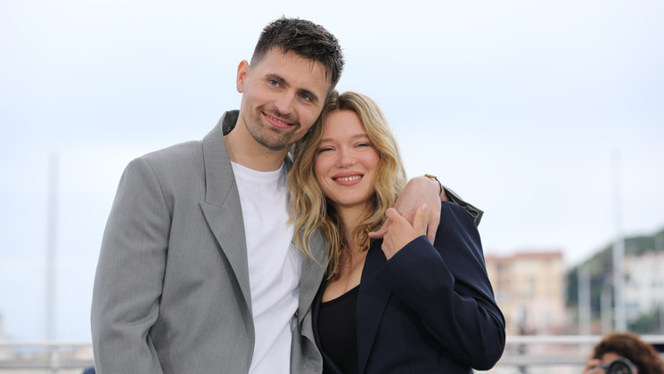 Raphaël Quenard & Léa Seydoux - Photocall LE DEUXIÈME ACTE © Maxence Parey / FDC