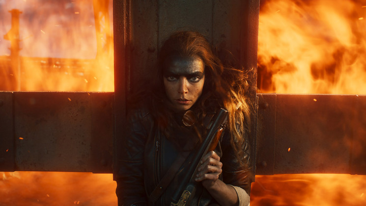 Anya Taylor-Joy dans le rôle de Furiosa dans le film d'aventure et d'action "FURIOSA : UNE SAGA MAD MAX" de Warner Bros. Pictures et Village Roadshow Pictures, une sortie de Warner Bros. Pictures.  © Photo avec l'aimable autorisation de Warner Bros. Pictures