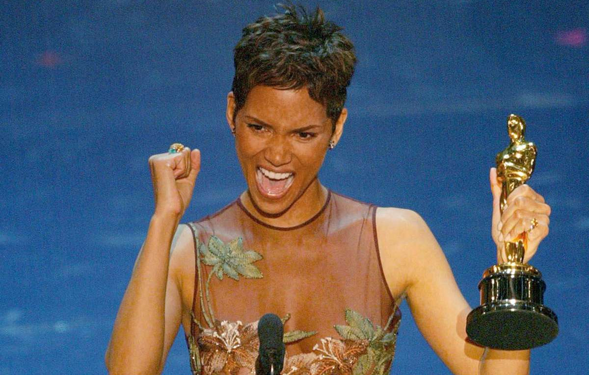 Halle Berry wins Oscar for Best Actress