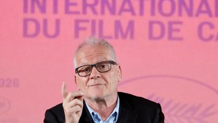 Thierry Frémaux - Annoucement of the 2026 Official Selection  © Mathilde Petit / FDC