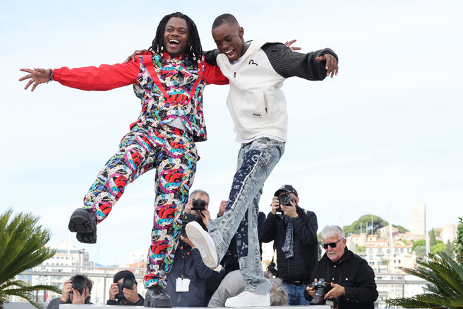 Congo Boy, Rafiki Fariala, Bradley Fiomona Dembeasset, Photocall © Manon Boyer / FDC